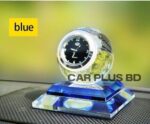 Crystal Car Perfume Seat Interior Decoration Air Freshener Bottle With Watch - Image 2