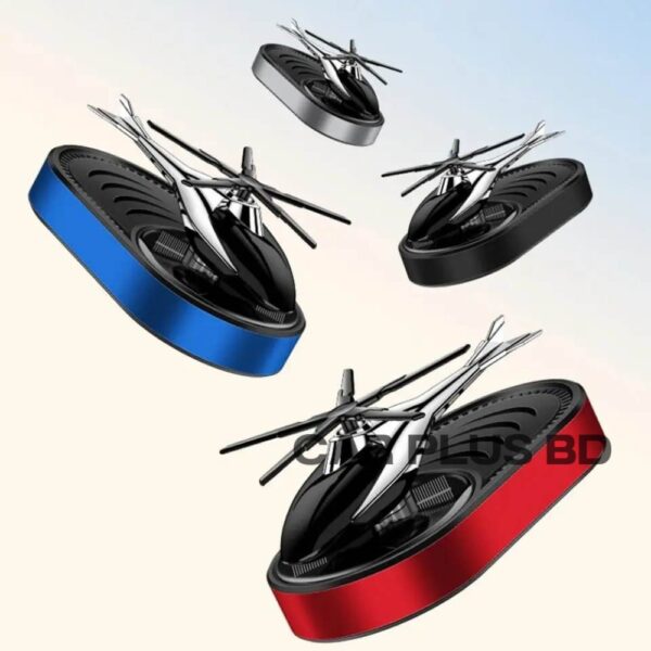 Car Helicopter Air Freshener Solar Power - Image 2