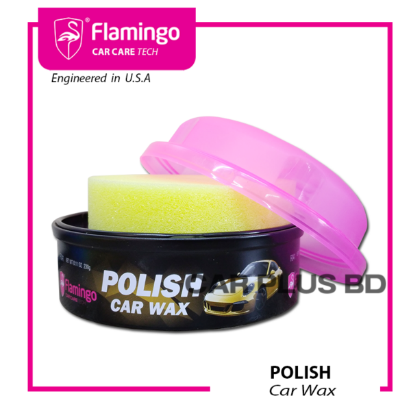 Flamingo Polish Wax for Longest-lasting High-gloss Shine of for Motorbike/Car - Image 3
