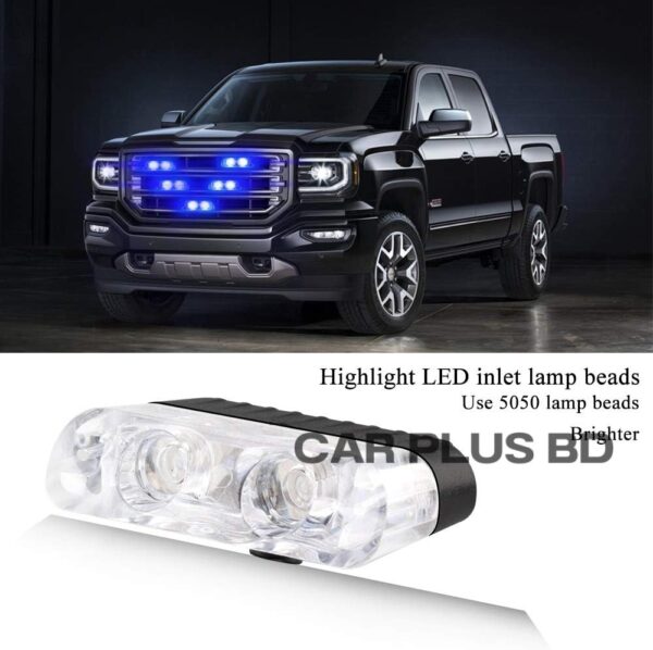 Wireless Remote Control Led Strobe Grill Flashlight - Image 3
