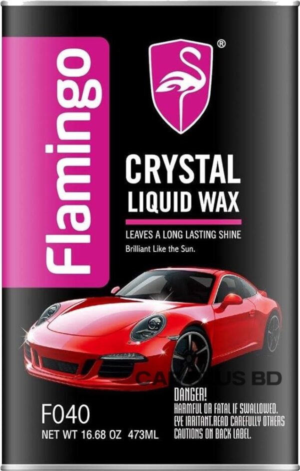 Flamingo Crystal Liquid Wax 473ml - Image 2