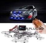 Wireless Remote Control Led Strobe Grill Flashlight - Image 4