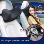 1 PCs Car Headrest Neck Pillow Seat Chair Auto Memory Foam Cotton Mesh Cushion Fabric Cover Soft Head Rest Travel Office Support