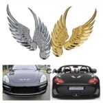 1Pair Car 3D Metal Sticker Angel Wing Car Body Stickers And Decals Repair Sticker/3D Wings Car Sticker - Image 3