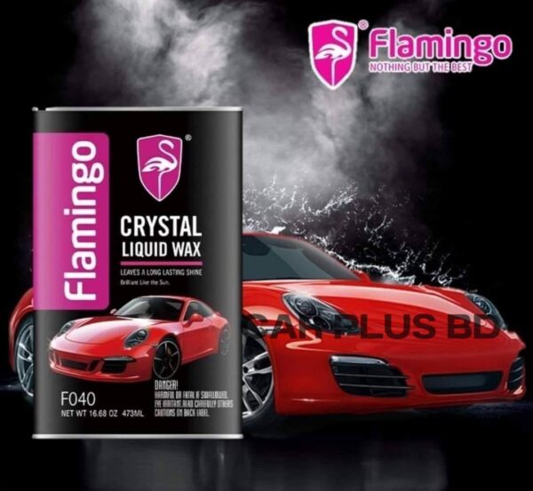 Flamingo Crystal Liquid Wax 473ml - Image 1