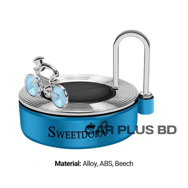 Pretty Car Fragrance Sturdy Car Perfume Solar Power - Image 4