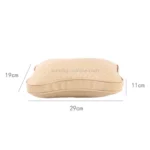 Car Headrest Pillow Beige ( 2PCS ) - Image 2