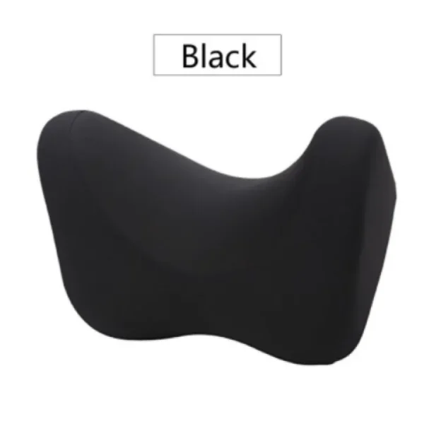1 PCs Car Headrest Neck Pillow Seat Chair Auto Memory Foam Cotton Mesh Cushion Fabric Cover Soft Head Rest Travel Office Support - Image 2