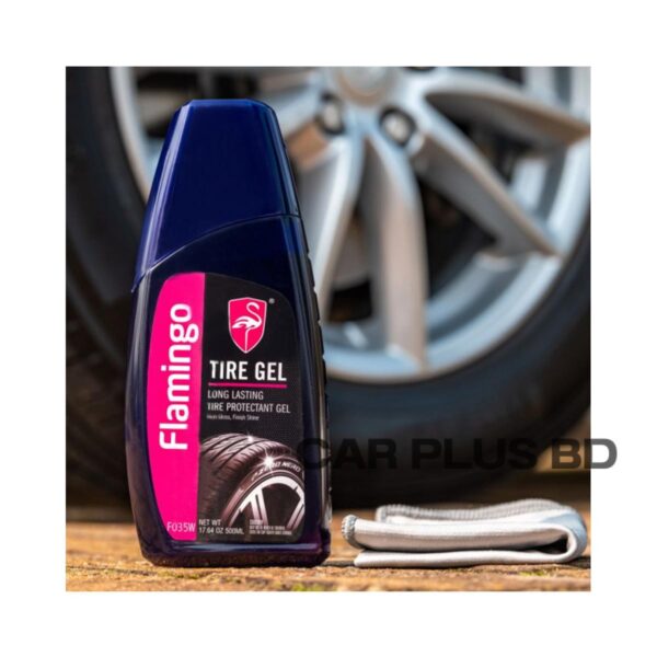 Flamingo Car Tire Gel Box 500ml High Gloss, Shine - Image 2