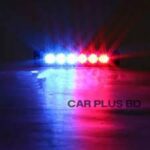Dashboard 6 LED 15 Flash Modes Car Emergency Light - Red & Blue - Image 2
