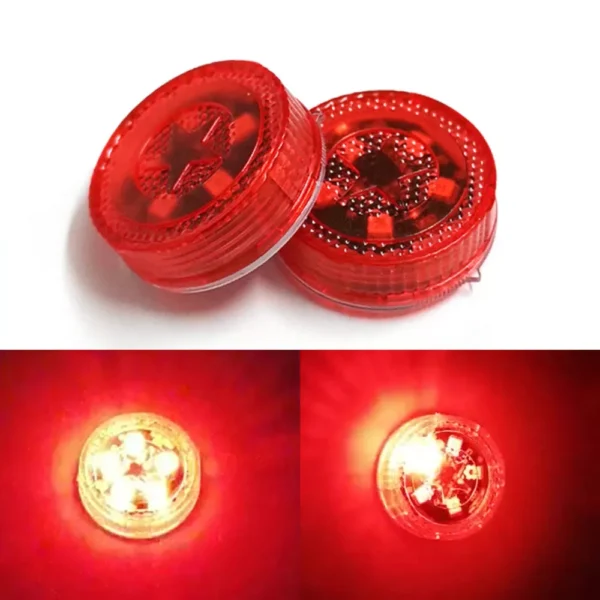 Universal LED Car Opening Door Safety Warning Anti-collision Lights Magnetic Sensor Strobe Flashing Alarm Lights Parking Lamp - Image 1