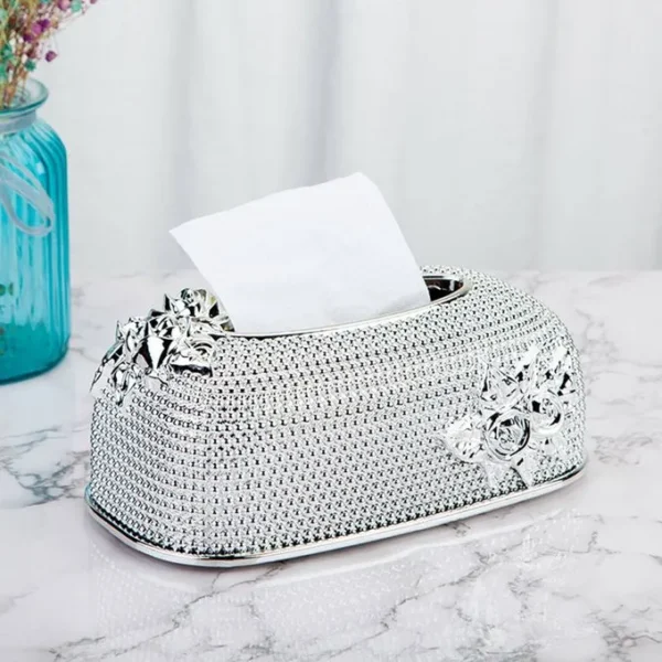 Luxury Drawout Tissue Box, European-style Tissue Box - Image 4