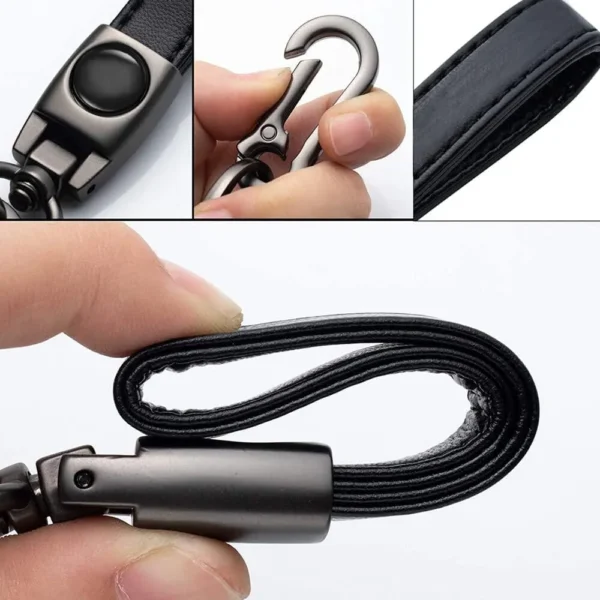 Honda Key Ring Luxury Artificial Leather - Image 2