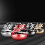 Double Ring Solar Car Perfume with Boll - Image 3