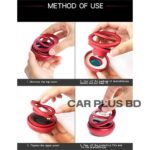 Double Ring Solar Car Perfume with Boll - Image 2