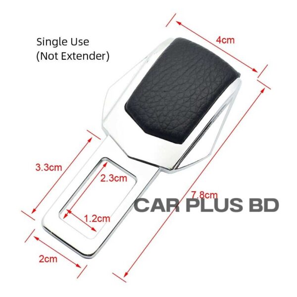 Luxury Car Seat Belt Clip 2pcs - Image 2