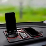 Non-Slip Phone Pad for 4-in-1 Car Multifunctional Mobile Holder, Parking number Perfume and mobile mat - Image 3