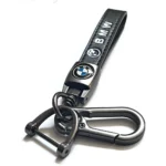 BMW Car Key Ring – Premium Artificial Leather Keychain with BMW Logo 1ps