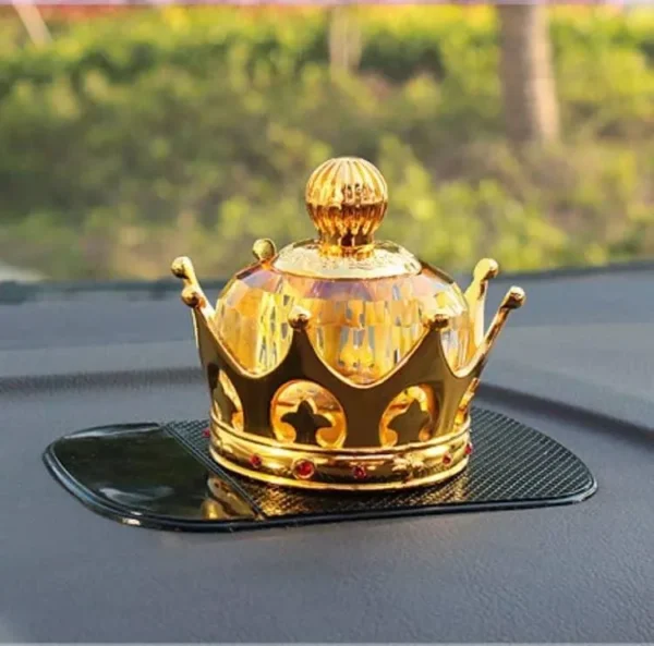 17b6a1d7c6f4c924a05647e7d7942889 Crown Car Dashboard Perfume – Long-Lasting Fragrance for Your Car Interior - Image 1