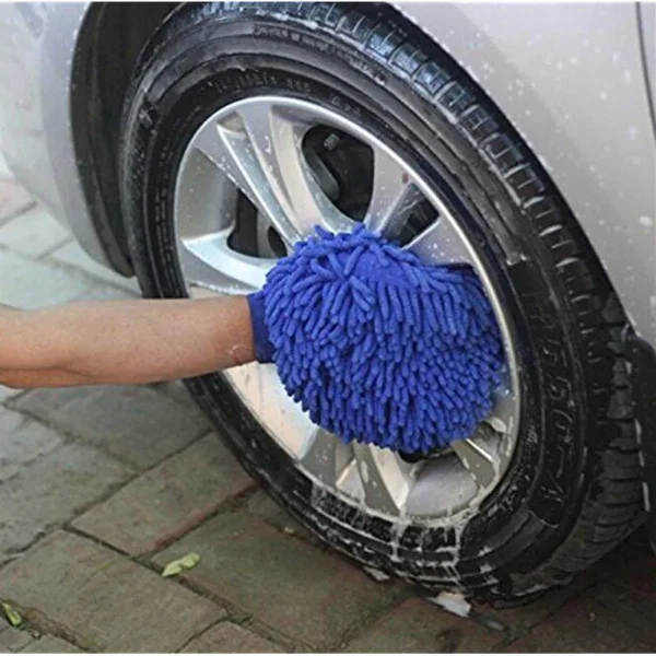 Microfiber Washing Hand Gloves Car Window Dust Cleaning Household Cleaning Kitchen Cleaning - Image 2