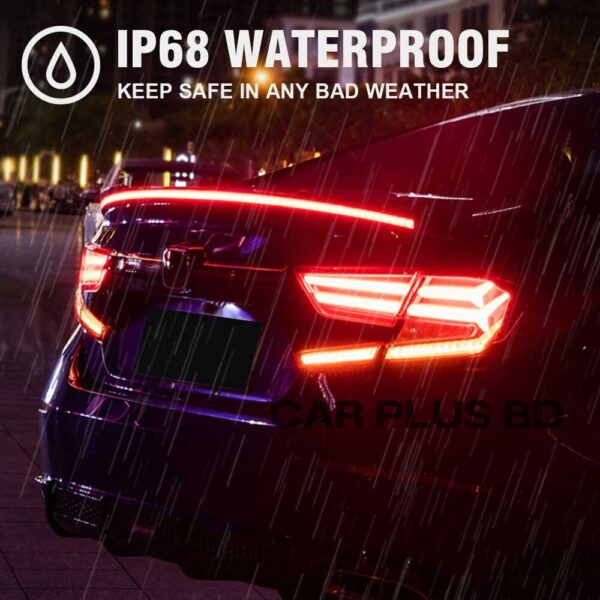 Car Universal Rear Wing Spoiler Light Flexible - Image 2