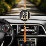Car Hanging Decor Chain With Allah: Islamic car hanging : Allah Chain Metal Pendant