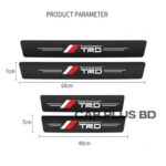 Carbon Fiber Car Door Sill Sticker Protectors 4 pcs. - Image 2