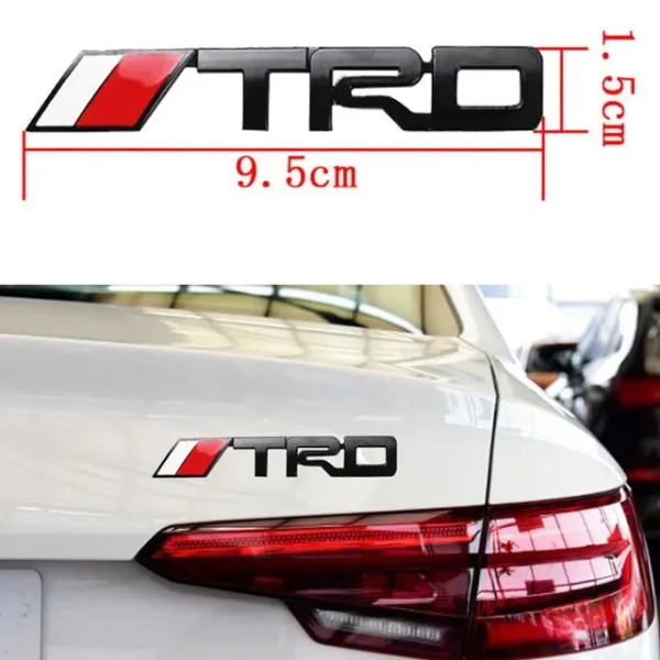 3D Metal Logo TRD – High-Quality, Customizable Emblem for Toyota Racing Development - Image 3