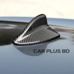 Carbon Fiber Car Shark Fin Antenna Cover Radio Signal Black (7.6”) - Image 2