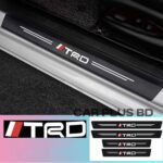 Carbon Fiber Car Door Sill Sticker Protectors 4 pcs.