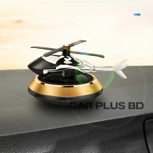 Solar Car Helicopter Air Freshener - Image 3