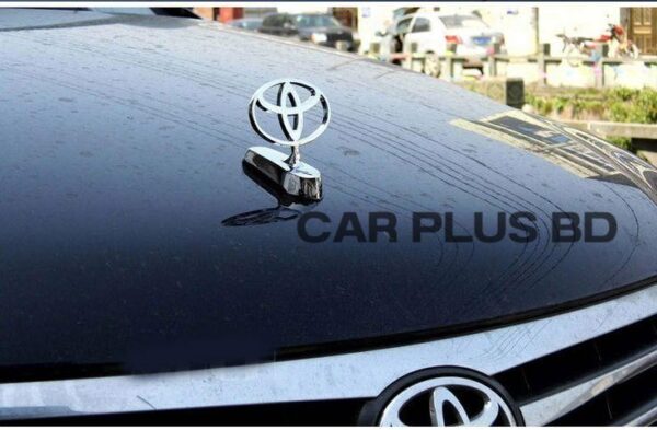 Toyota Car Bonnet Logo Emblem Badge Front Cover Bonnet Universal 3D Metal Hood Sticker - Image 3