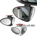 Car Blind Spot Mirror 2 in 1 Wide Angle Mirror 360 Rotation Adjustable Rear View Mirror 2pcs - Image 2