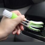 Microfiber Car A/C Vent Cleaning Brush Home Window Blind Cleaner Keyboard Duster Blinds Keyboard Cleaning Brush - Image 5