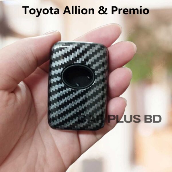 Carbon Fiber Car Key Cover Remote Fob Protector Case - Image 7