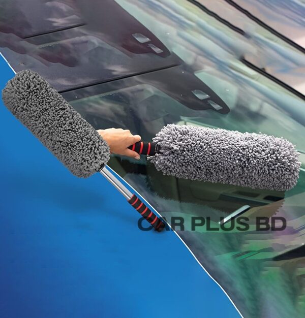 High Quality Microfiber Round Duster For car - Image 2
