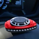 Solar Car Air Freshener With Parking Card new model