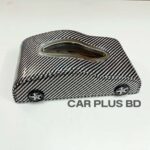 Carbon fiber car shape tissue box Car interior Universal Car Black Color Tissue Holder