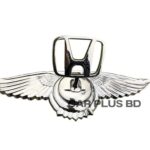 Honda eagle bonnet logo Car Hood Ornament Bonnet Emblem Sticker for Honda Cars, Metal silver color 1 pes - Image 4