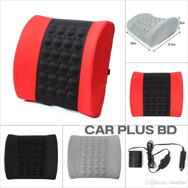 Vibration Car Massager Waist Pillow - Image 2