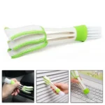 Microfiber Car A/C Vent Cleaning Brush Home Window Blind Cleaner Keyboard Duster Blinds Keyboard Cleaning Brush