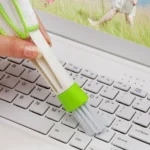 Microfiber Car A/C Vent Cleaning Brush Home Window Blind Cleaner Keyboard Duster Blinds Keyboard Cleaning Brush - Image 3