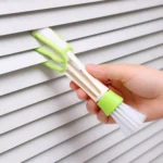 Microfiber Car A/C Vent Cleaning Brush Home Window Blind Cleaner Keyboard Duster Blinds Keyboard Cleaning Brush - Image 2