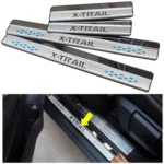 Car Styling Nissan X Trail T32 Stainless Door Sill Scuff Plate Guards Door Sills Protectors X-Trail Accessories Sticker