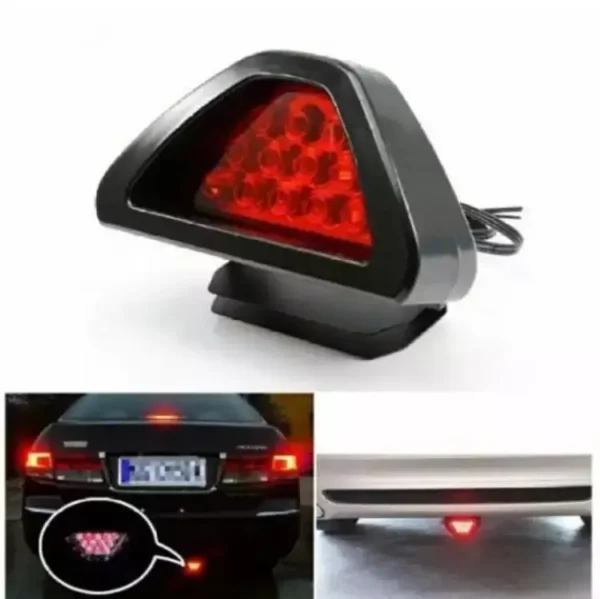 Rear Tail Third Brake Led Light -Red F1 Style - Image 2