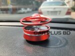 Car-specific Car Interior Aromatherapy Pure Aluminum Alloy Solar Rotating Suspension Planet Car Perfume Holder