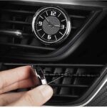 Car Clock, Analog Luminous Quartz Watch (Black) Steel, Easy to Read Digital Display, 3 Installation Methods, Ideal Dashboard Accessory for Safer Driving - Image 2