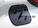 1PC For Toyota C-HR CHR 2016 2017 2018 Carbon fiber look Gas Cap Fuel Tank Cover - Image 2