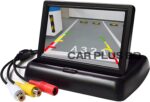 Backup Camera Monitor, Foldable 4.3 Inch LCD TFT High Definition Screen for Rear View Camera