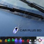 2Pcs Car LED Lights Windshield LED Lamp Wiper Jet Water Spray Decorative 7-Color Optional New